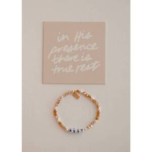 NEW DEAR HEART women's rest bracelet in white